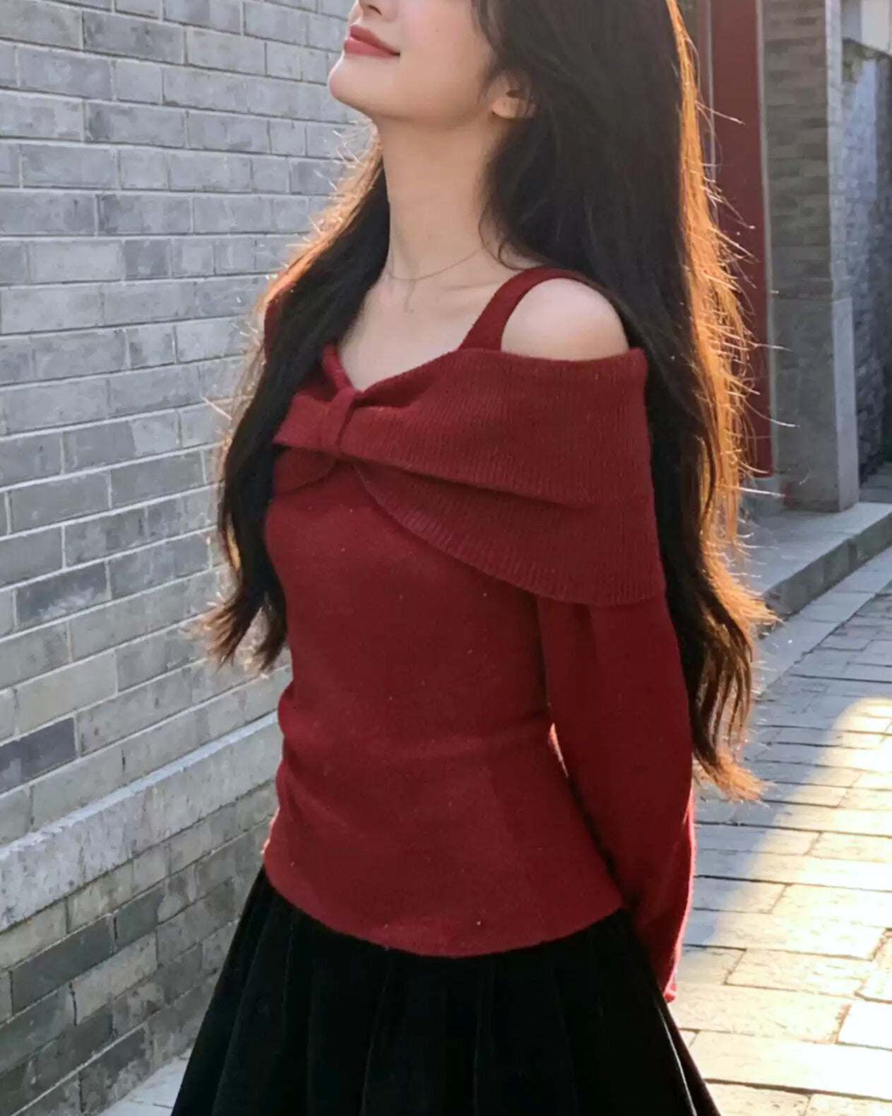 Snow Whisper Knit ~vol.28~ (オフショルトップス)