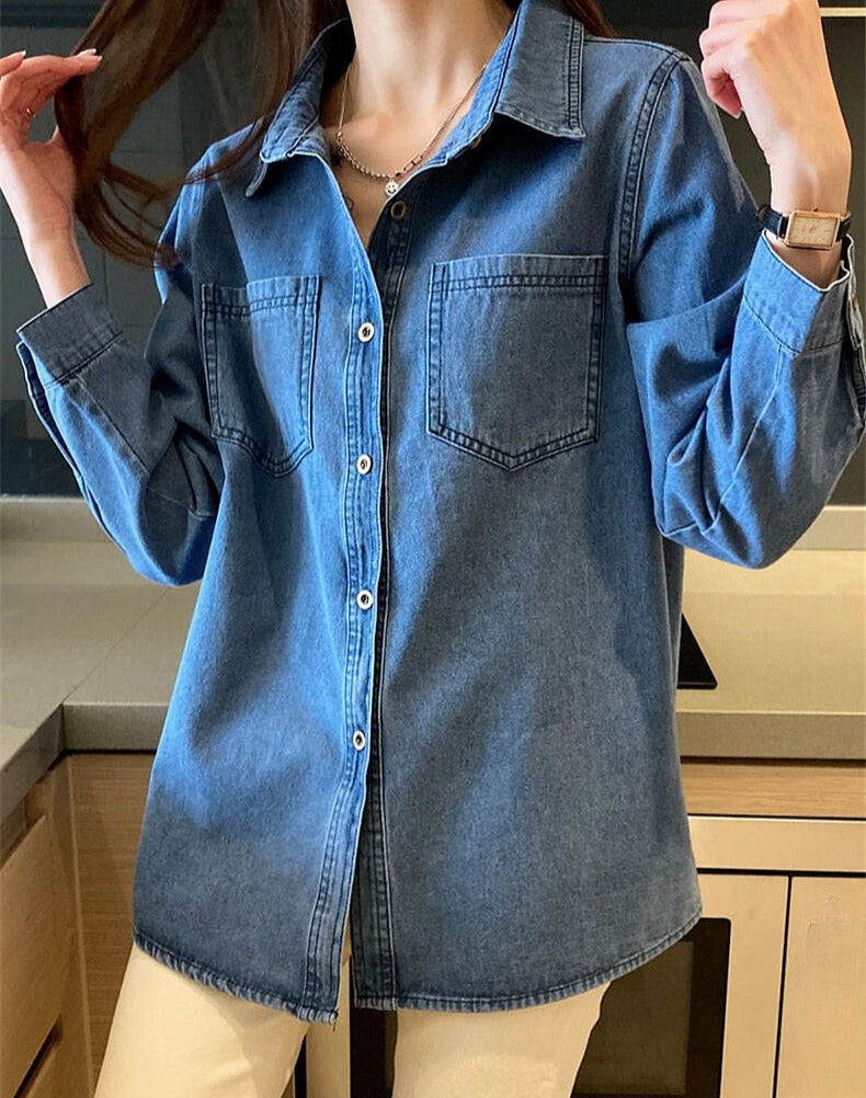 Snow Whisper Knit ~vol.37~ (デニムブルーシャツ)