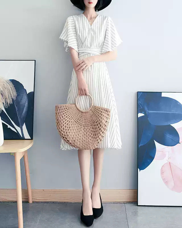 Day Dream Dress ~vol.58~ (ストライプVネックワンピース)