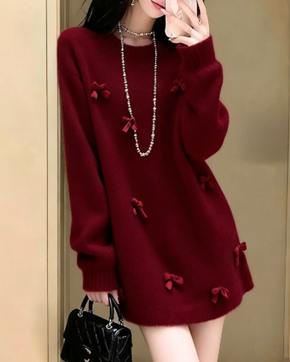 Snow Whisper Knit ~vol.1~(リボンニットワンピース)