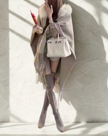 Snow Whisper Knit ~vol.40~ (ファーショール)