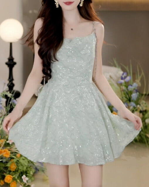 Midnight Bloom（静寂の月夜に、ひそやかに咲くワンピース）大人の魅力×華やか×ディナーデート