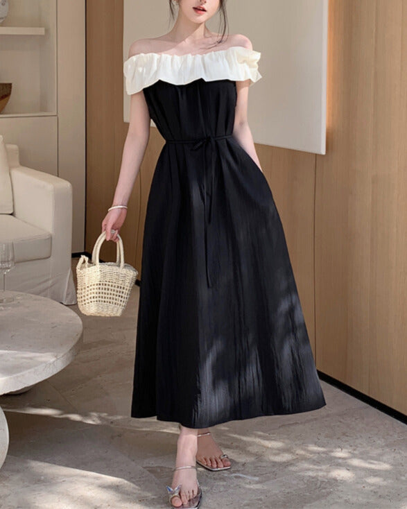 Afternoon Waltz（午後の優雅な余韻を纏うドレス）クラシック感 ×落ち着いた雰囲気×きれいめデート、ホテルカフェ