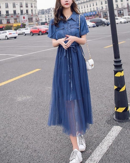 Day Dream Dress ~vol.81~ （デニムチュールワンピース）