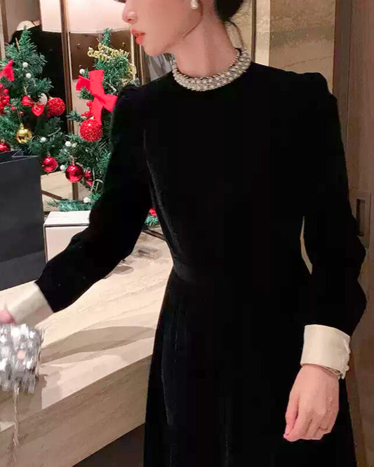 Snow Whisper Knit ~vol.38~ （ベルベットドレス）