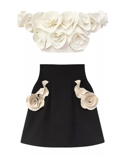 Midnight Bloom ~vol.11~（フローラルオフショルドレス）