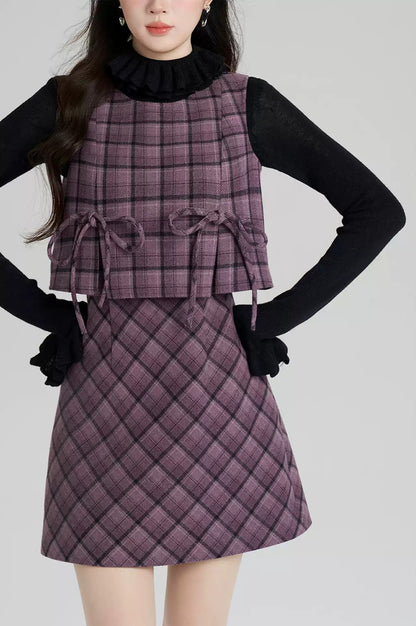 Afternoon Waltz ~vol.41~（チェックフェミニンワンピース）