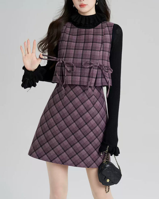 Afternoon Waltz ~vol.41~（チェックフェミニンワンピース）