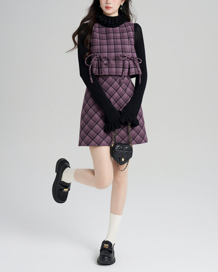 Afternoon Waltz ~vol.41~（チェックフェミニンワンピース）