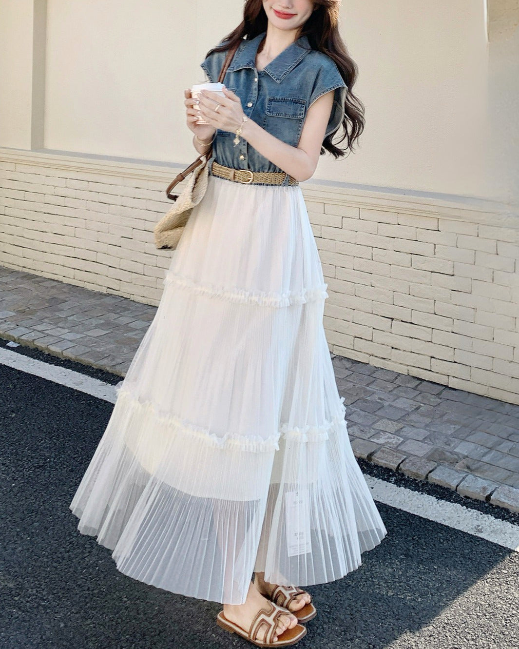 Day Dream Dress ~vol.75~ （デニムプリーツワンピース）