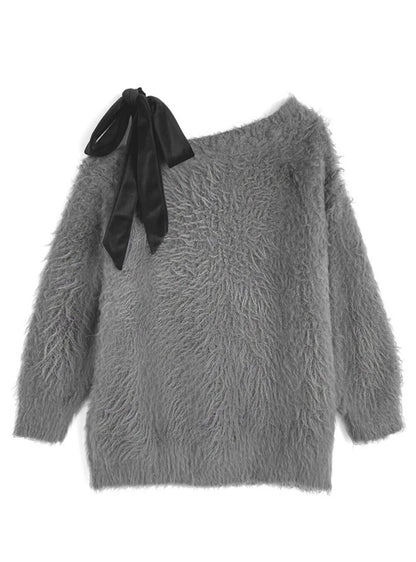 Snow Whisper Knit ~vol.41~ （オフショルリボンセーター）