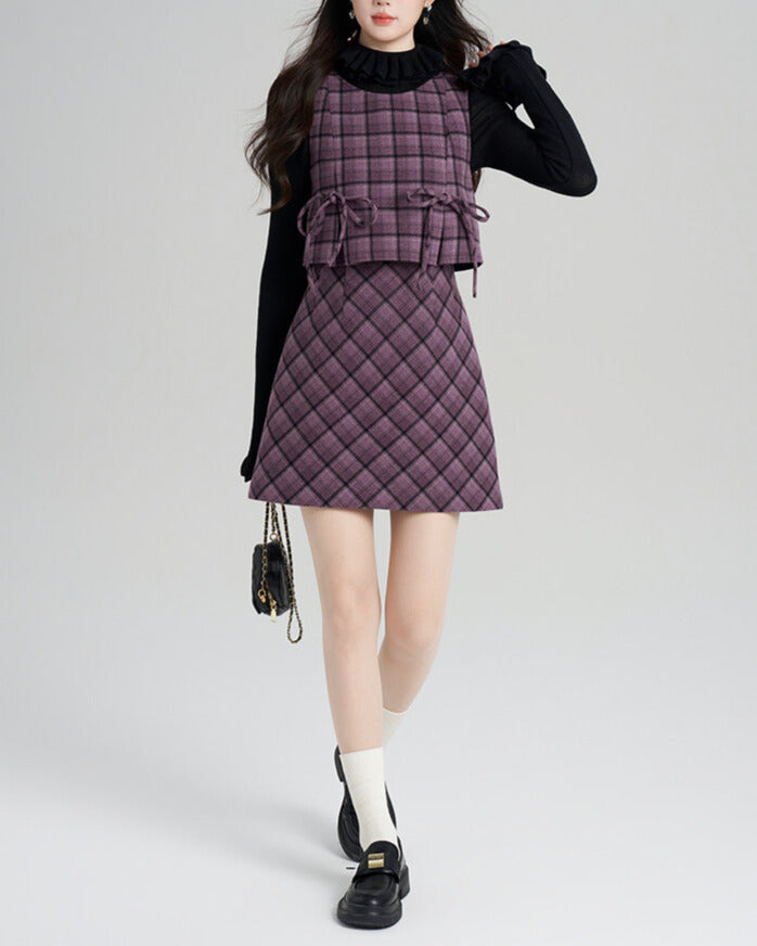 Afternoon Waltz ~vol.41~（チェックフェミニンワンピース）