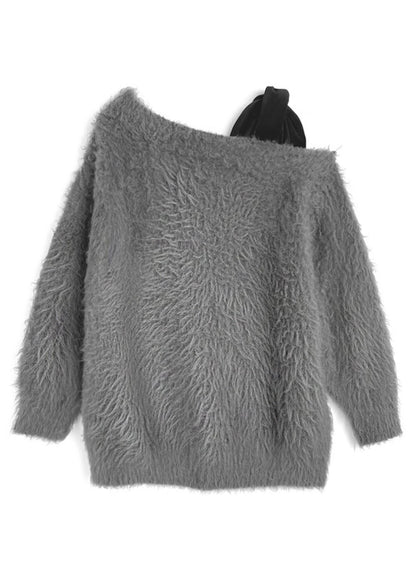 Snow Whisper Knit ~vol.41~ （オフショルリボンセーター）