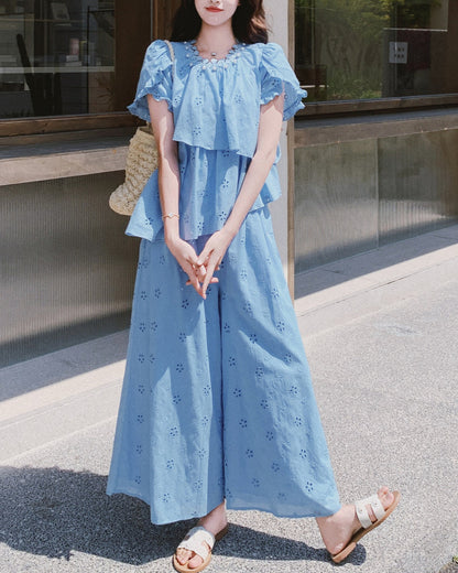 Day Dream Dress ~vol.68~ （フリル付きトップスとワイドパンツセット）