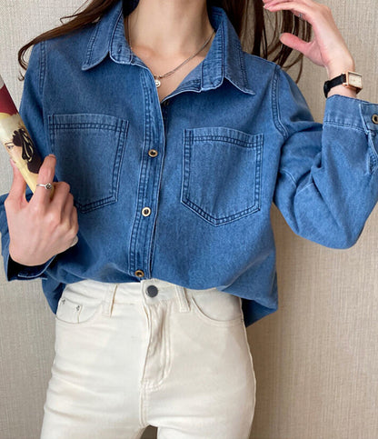 Snow Whisper Knit ~vol.37~ （デニムブルーシャツ）