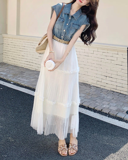 Day Dream Dress ~vol.75~ （デニムプリーツワンピース）