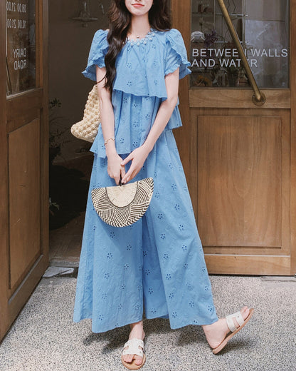 Day Dream Dress ~vol.68~ （フリル付きトップスとワイドパンツセット）