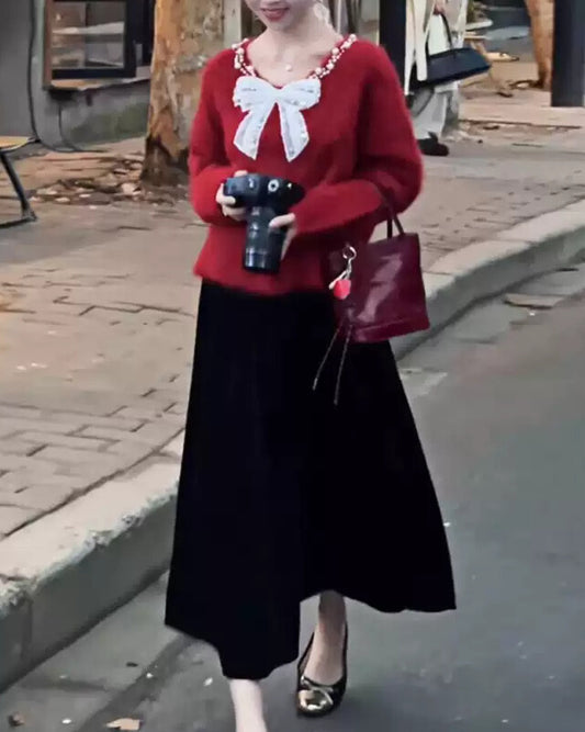 Snow Whisper Knit ~vol.17~(リボンニット）