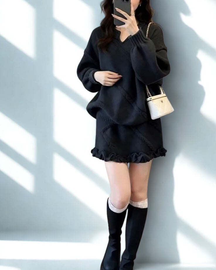 Snow Whisper Knit ~vol.35~ （リラックスワンピース）