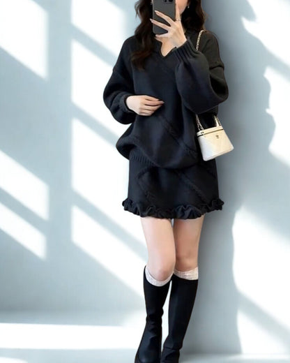 Snow Whisper Knit ~vol.35~ （リラックスワンピース）