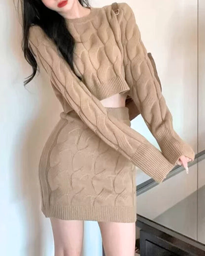 Snow Whisper Knit ~vol.42~ （ツーピースセットアップニット）