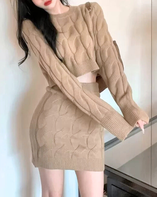 Snow Whisper Knit ~vol.42~ （ツーピースセットアップニット）