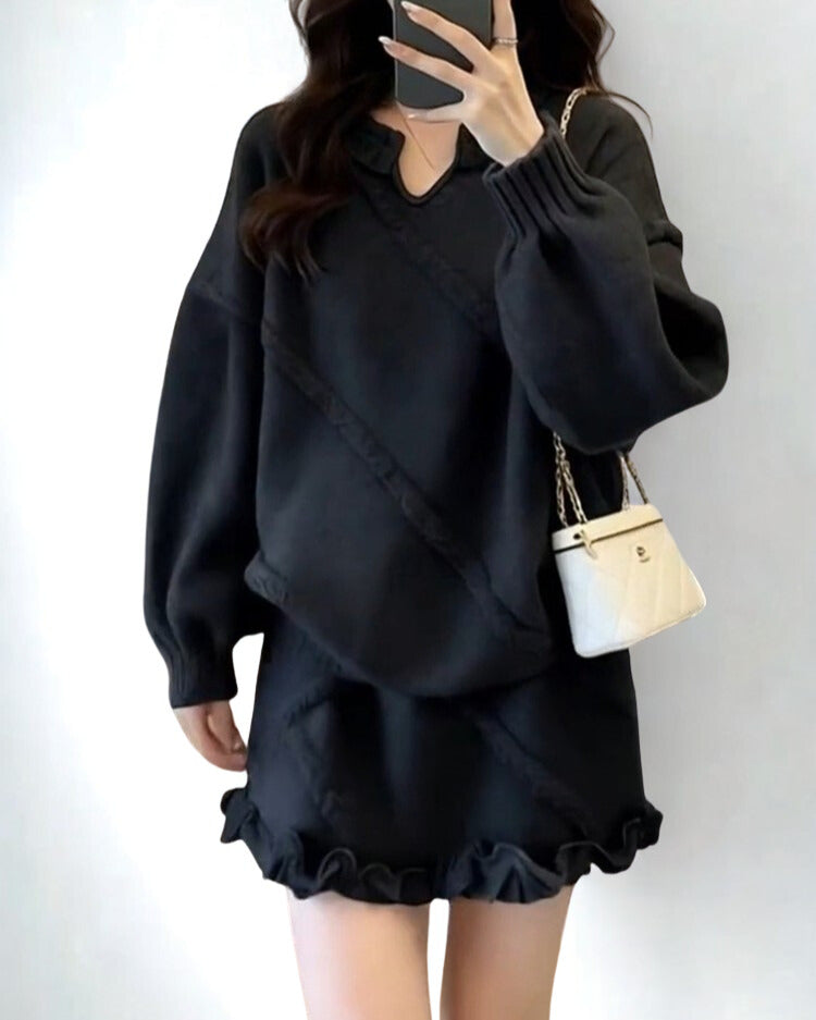 Snow Whisper Knit ~vol.35~ （リラックスワンピース）