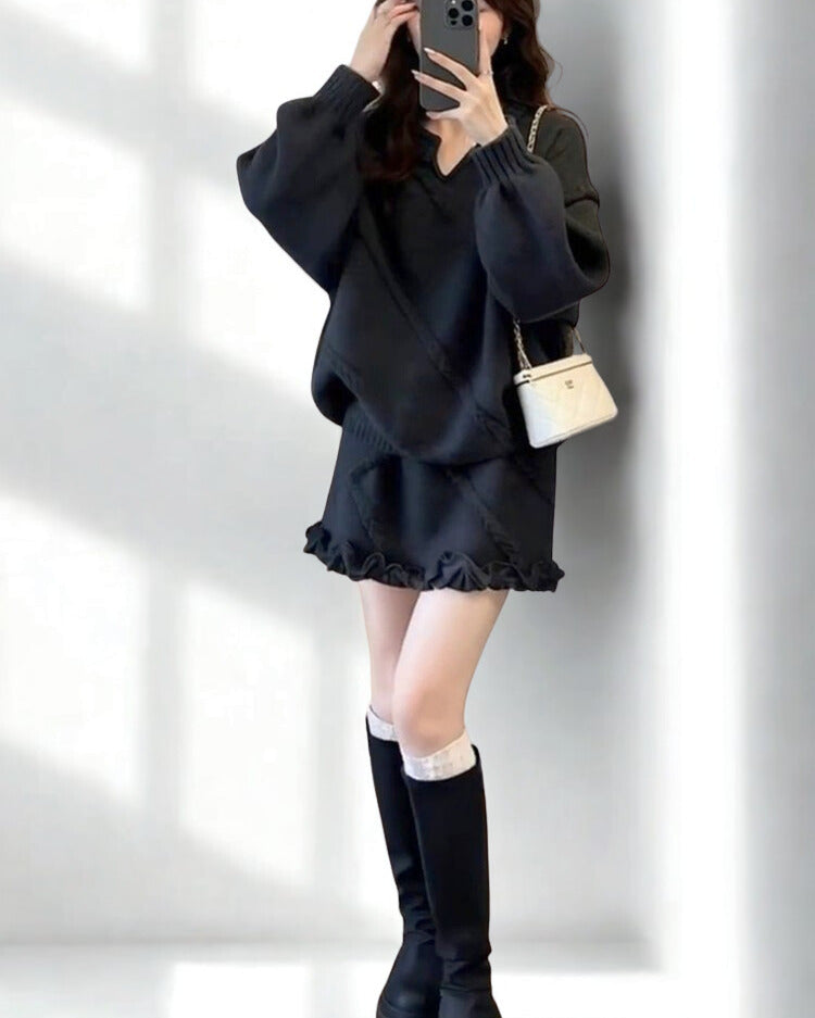 Snow Whisper Knit ~vol.35~ （リラックスワンピース）