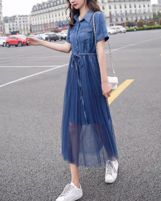 Day Dream Dress ~vol.81~ （デニムチュールワンピース）