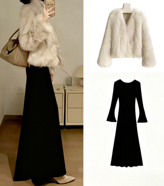 Midnight Bloom ~vol.7~（ファーブルゾン+ニットワンピース）