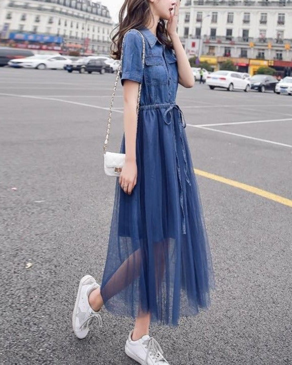 Day Dream Dress ~vol.81~ （デニムチュールワンピース）