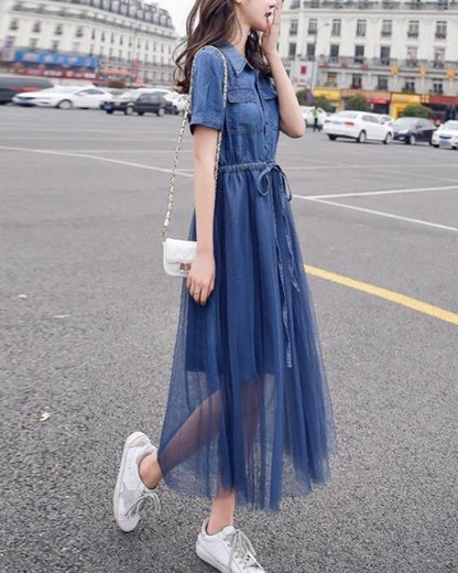 Day Dream Dress ~vol.81~ （デニムチュールワンピース）