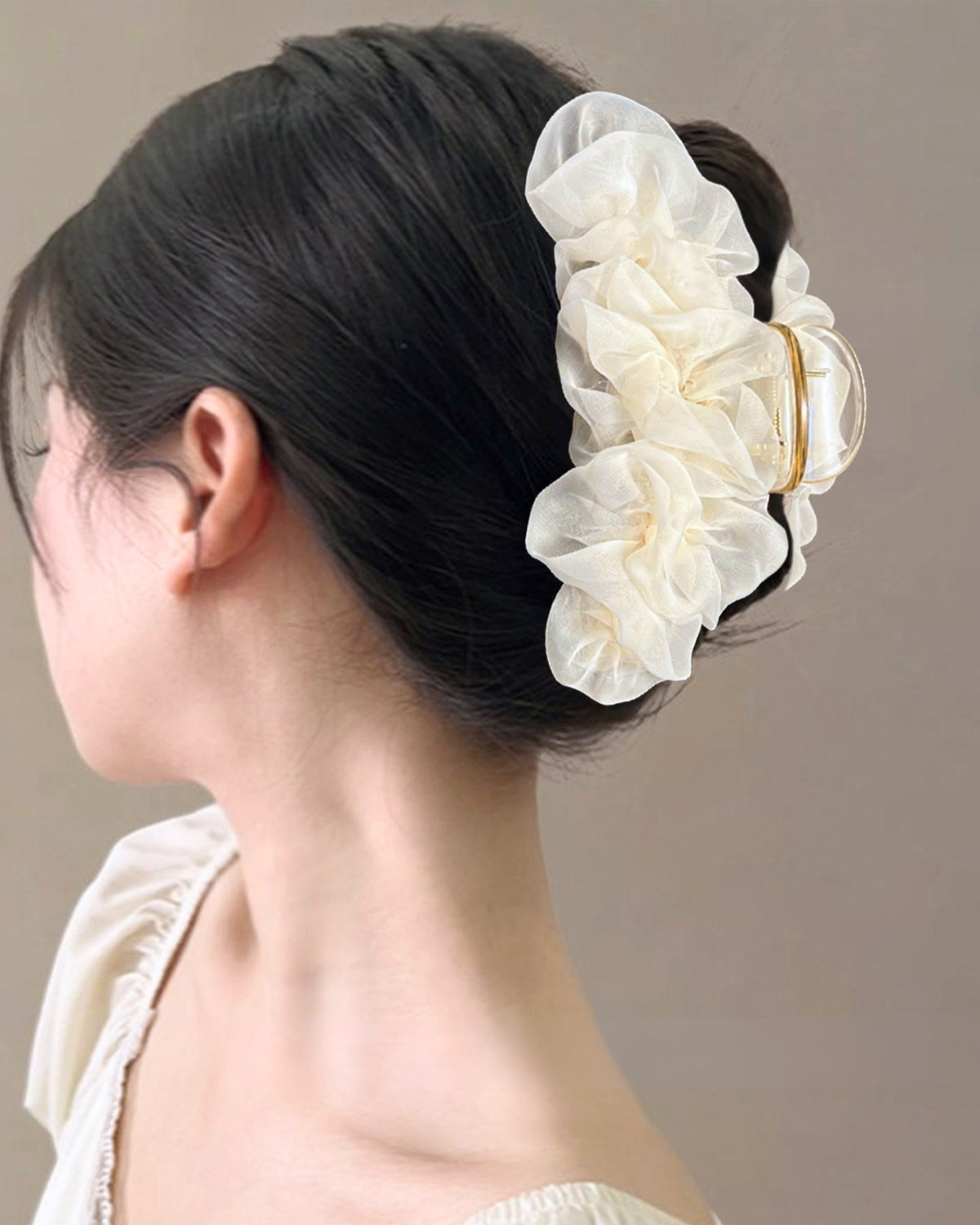 ピュアシュシュヘアクリップ