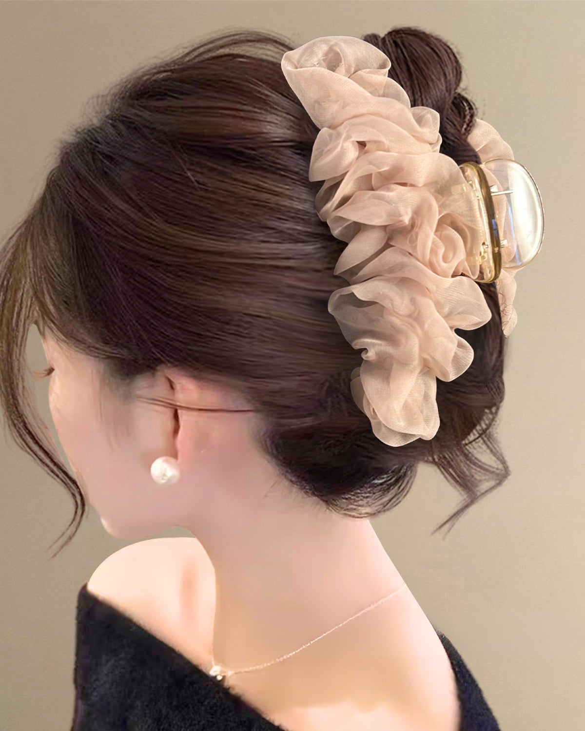 ピュアシュシュヘアクリップ