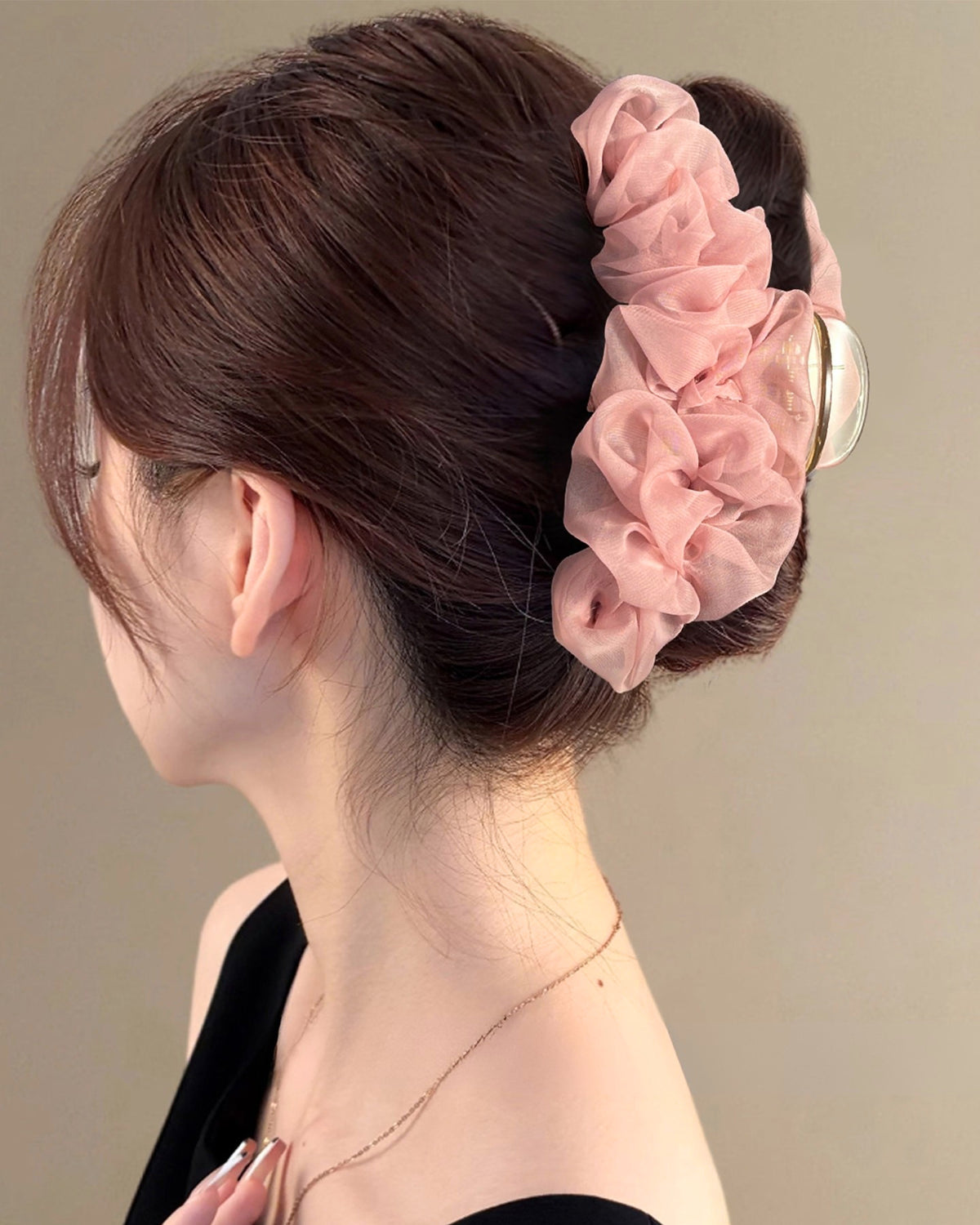 ピュアシュシュヘアクリップ
