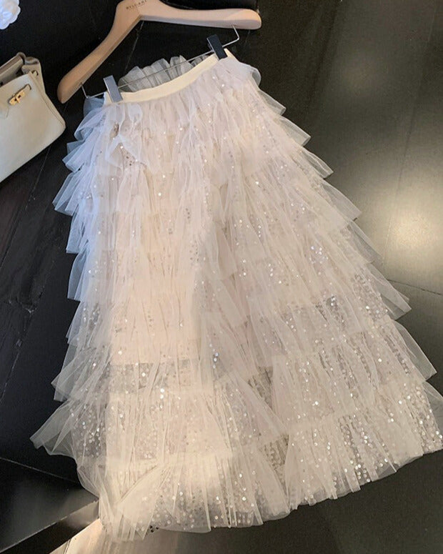 Snow Whisper Knit ~vol.8~（レーススカート）