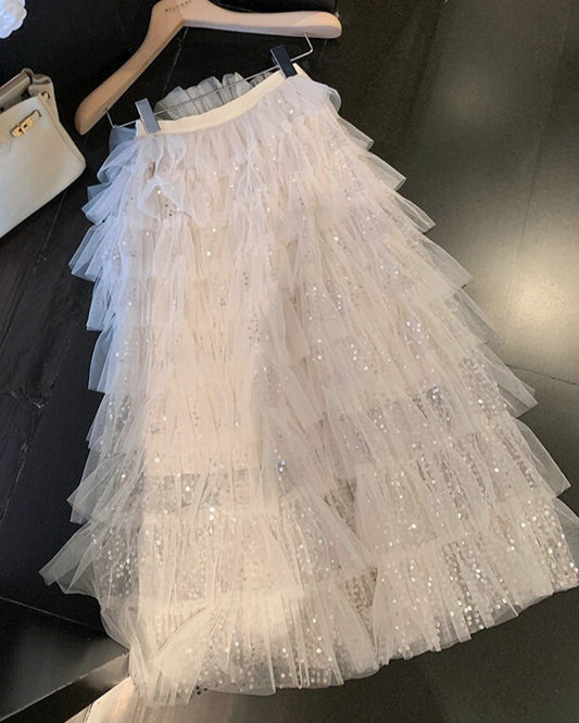 Snow Whisper Knit ~vol.8~（レーススカート）