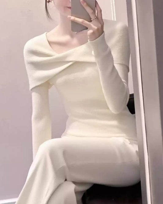 Snow Whisper Knit ~vol.26~ (オフショルニット)