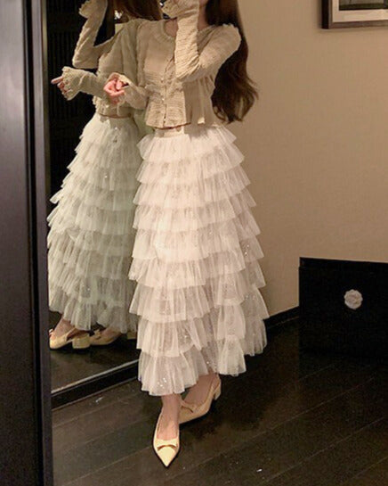 Snow Whisper Knit ~vol.8~（レーススカート）